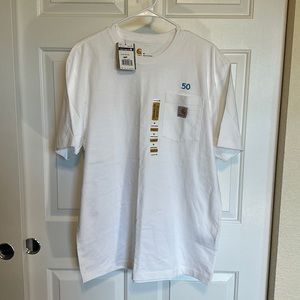 Carhartt NEW WITH TAGS men’s medium white original fit short sleeve tee shirt